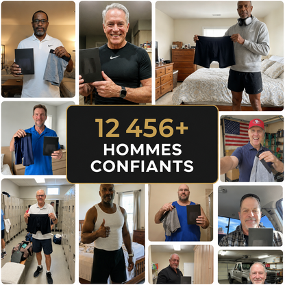 Boxers pour hommes offrant une protection optimale toute la journée